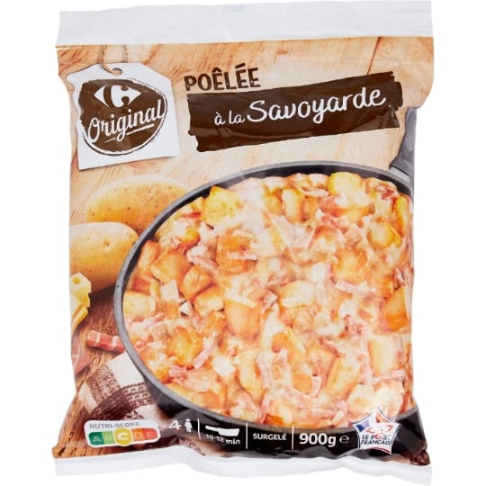 Plat cuisiné poêlée savoyarde CARREFOUR ORIGINAL