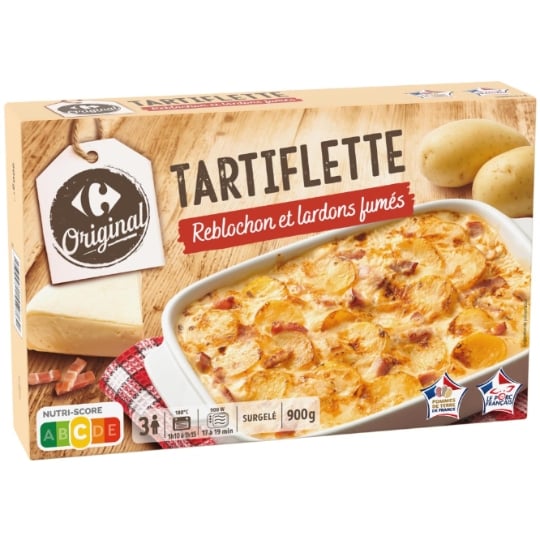 tartiflette reblochon et lardons fumés CARREFOUR ORIGINAL