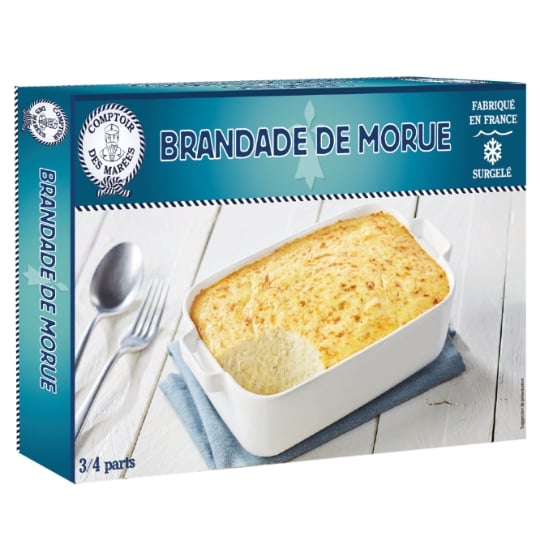 Brandade de Morue COMPTOIR DES MAREES