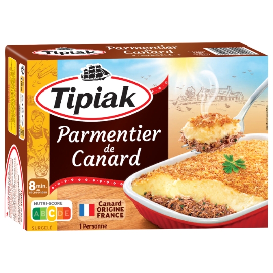 Parmentier de canard TIPIAK