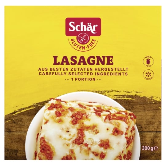 Plat cuisiné Lasagnes s/gluten SCHAR