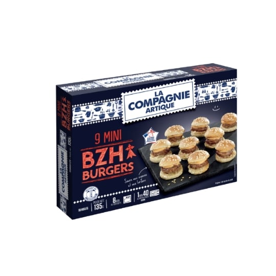 Mini Burgers BZH d'inspiration Bretonne LA COMPAGNIE ARTIQUE