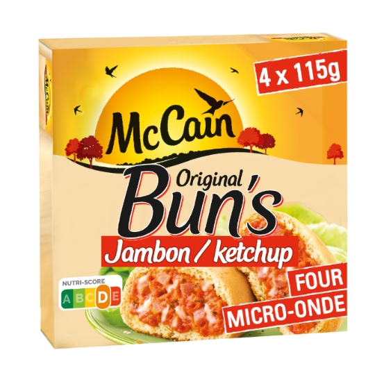 Original Bun's Jambon Ketchup MCCAIN