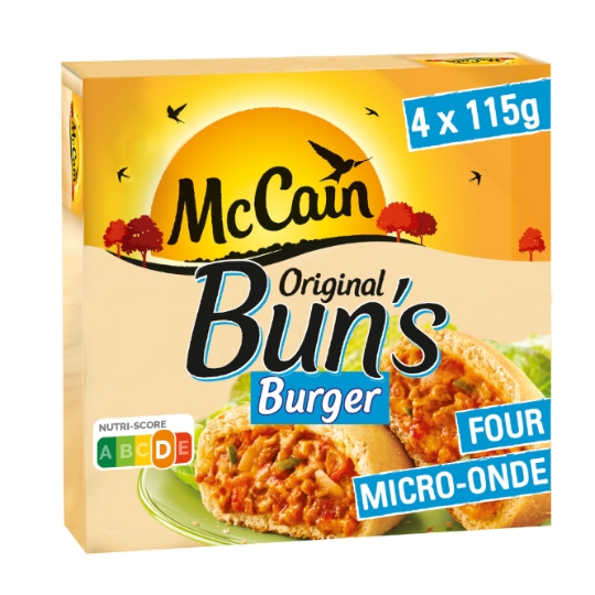 Original Bun's Burger MCCAIN