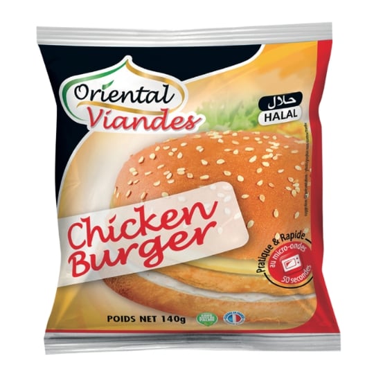 Chicken burger Halal ORIENTAL VIANDES