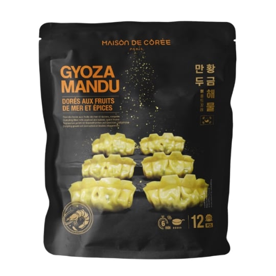 Gyozas Mandu Fruits de Mer et Epices MAISON DE COREE