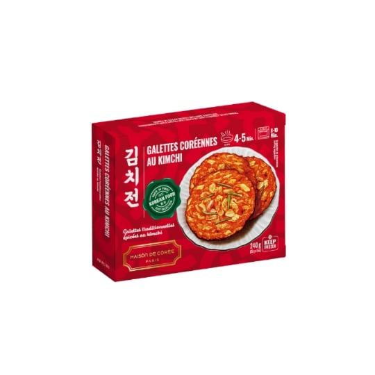 Plat cuisiné galette coréenne Kimchi MAISON DE COREE