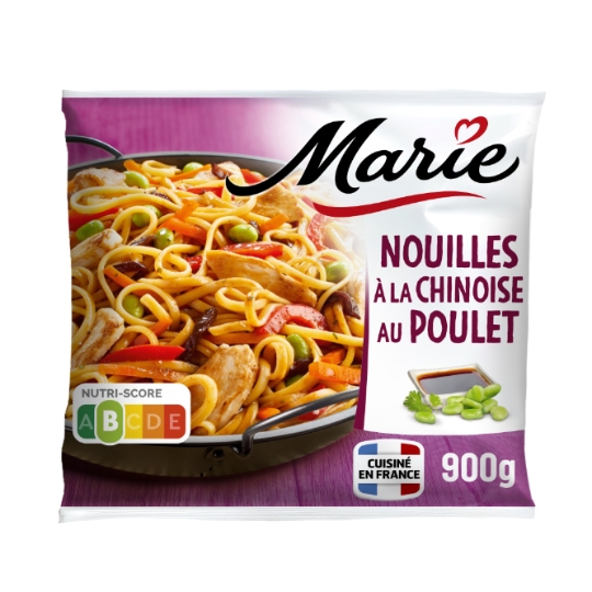 Plat Cuisiné Nouilles à la Chinoise au Poulet MARIE