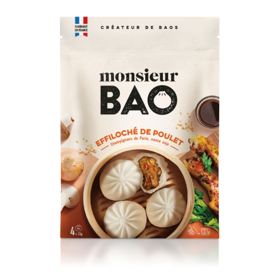 Bao Effiloché de Poulet MONSIEUR BAO