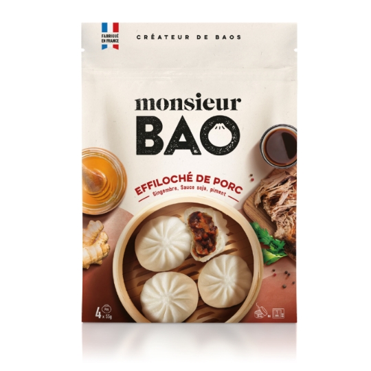 Bao Effiloché de Porc MONSIEUR BAO
