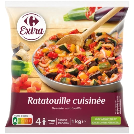 Plats cuisinés ratatouille cuisinée CARREFOUR EXTRA