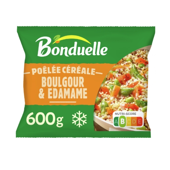 Poêlée Butternut Patate Douce Edamame et Boulgour BONDUELLE