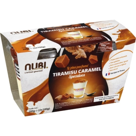 Dessert Tiramisu caramel speculoos NUBI