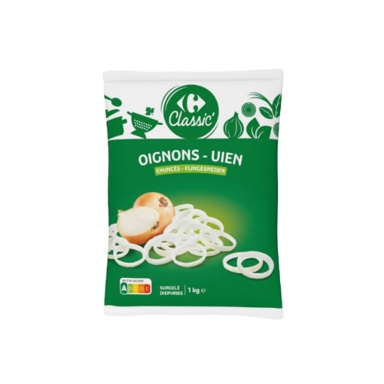 Oignons émincés CARREFOUR CLASSIC'