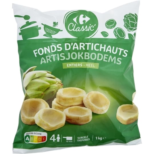 Fonds d'artichauts entiers CARREFOUR CLASSIC'