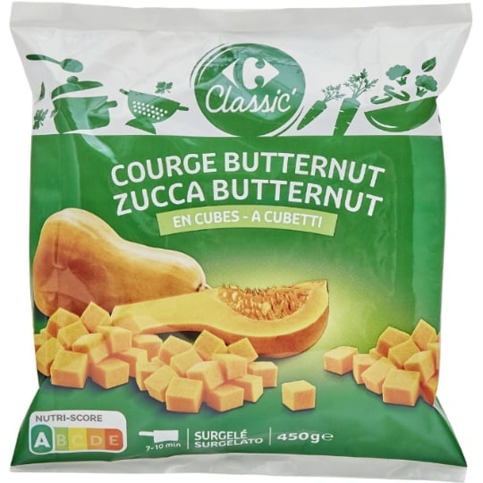 Courge butternut en ces CARREFOUR CLASSIC'