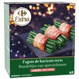 Fagots de Haricots Verts Lardés CARREFOUR EXTRA