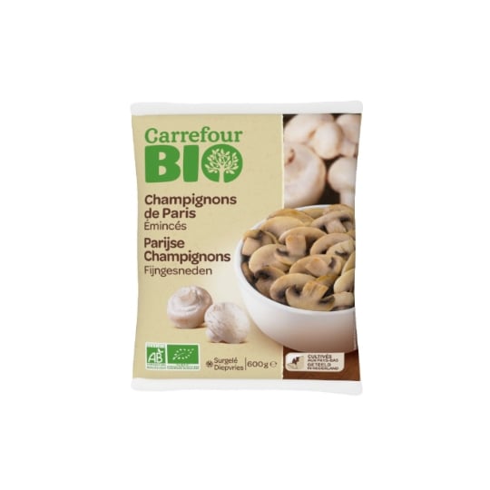 Champignons de Paris Emincés Bio CARREFOUR BIO