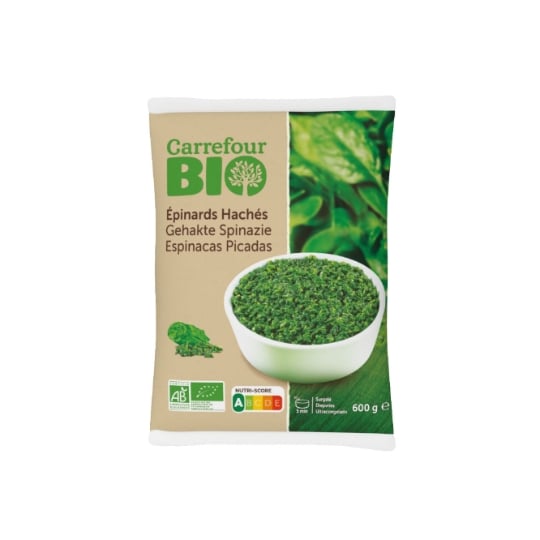 Epinards Hachés Bio CARREFOUR BIO