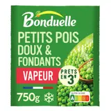 Petits pois extra-fondants précuits à la vapeur BONDUELLE