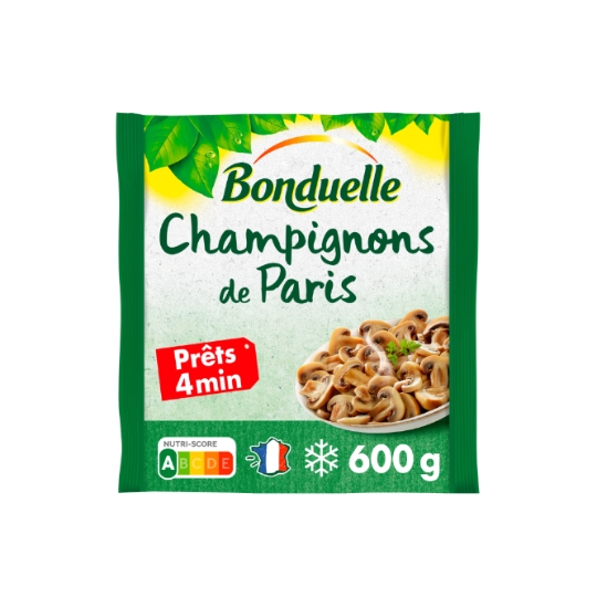 Champignons  de Paris émincés épais BONDUELLE