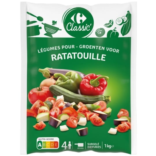Légumes Préparés Ratatouille CARREFOUR CLASSIC'
