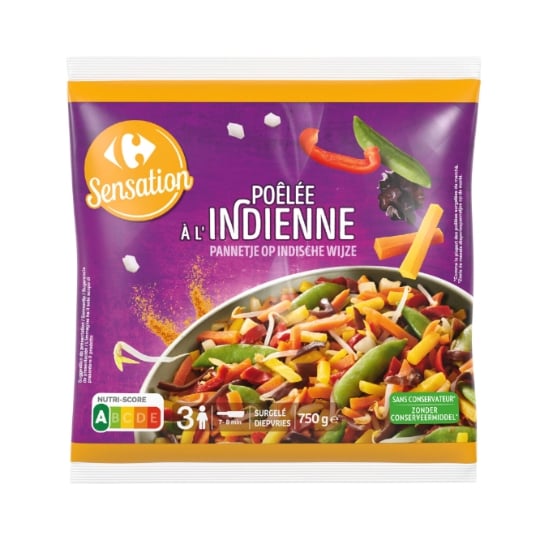 Poêlée à l'Indienne CARREFOUR SENSATION