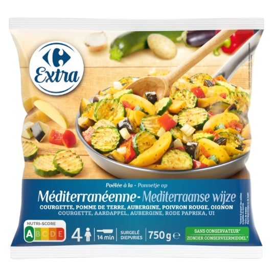 Poêlée à la méditerranéenne CARREFOUR EXTRA