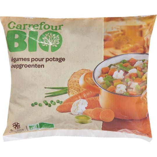 Légumes Préparés pour Potage Bio CARREFOUR BIO