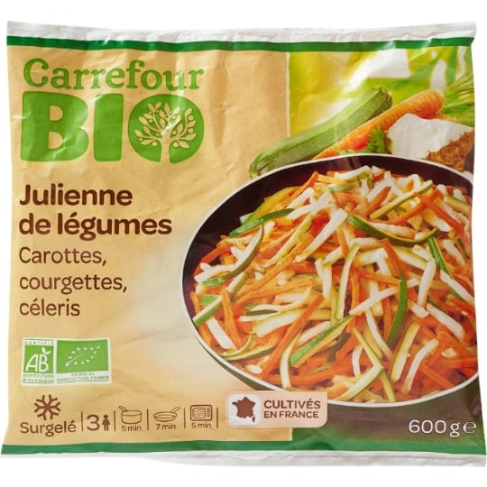 Légumes Préparés en Julienne Bio CARREFOUR BIO