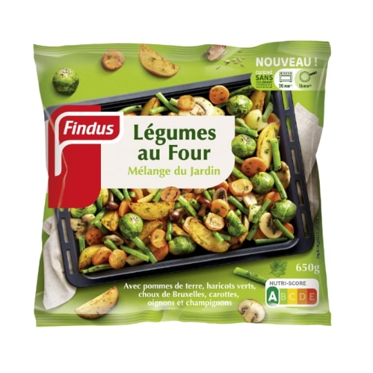 Mélange de Légumes au Four du Jardin FINDUS