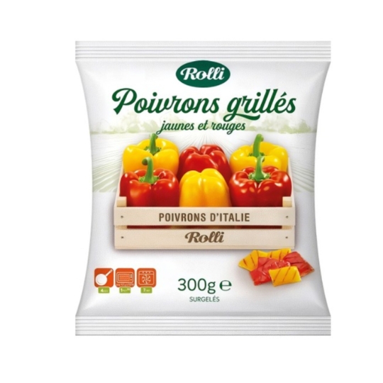 Poivrons Grillés Jaunes et Rouges ROLLI