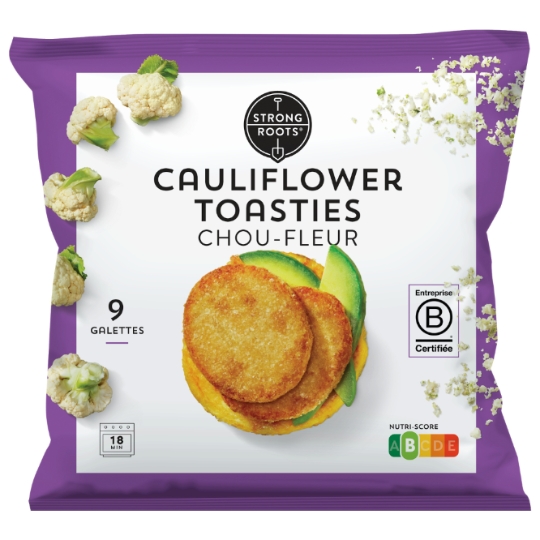 Galettes de Chou-fleur Cauliflower Toasties STRONG ROOTS