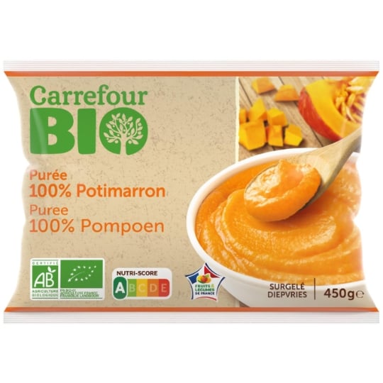 Purée  potimarron Bio CARREFOUR BIO