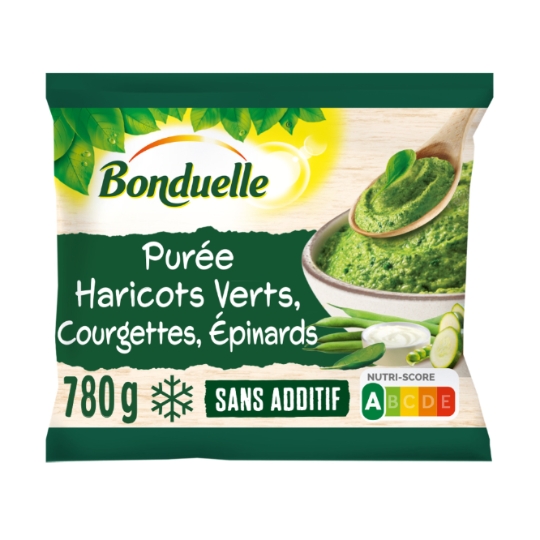 Purée Haricots Verts Courgette et Epinards BONDUELLE