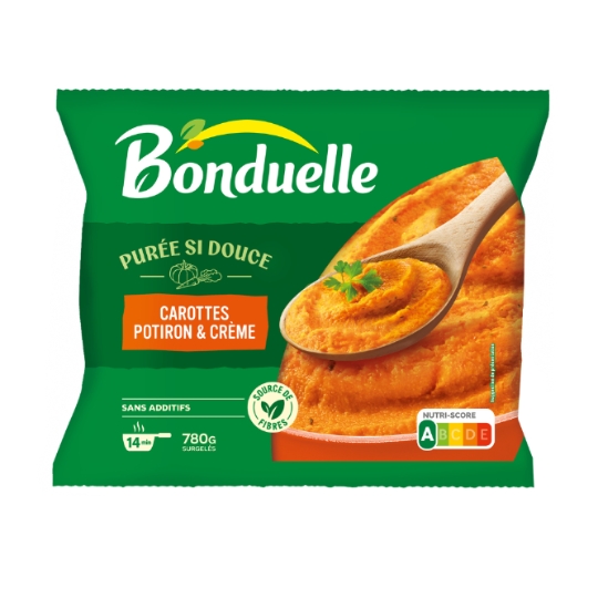 Purée Carottes Potiron et Crème BONDUELLE