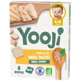 Plat bébé Dès 4/6 mois Hachés de Dinde Bio YOOJI