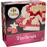 Dessert Glacé Vacherin Vanille Framboise CARREFOUR EXTRA