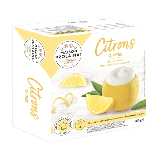 Sorbet Citrons Givrés MAISON PROLAINAT
