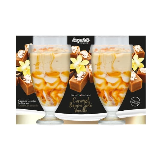 Caramel beurre salé  vanille SAPORIT