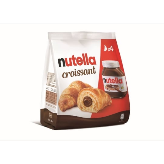 Croissant fourrée à la pâte à tartiner aux noisettes et au cacao NUTELLA