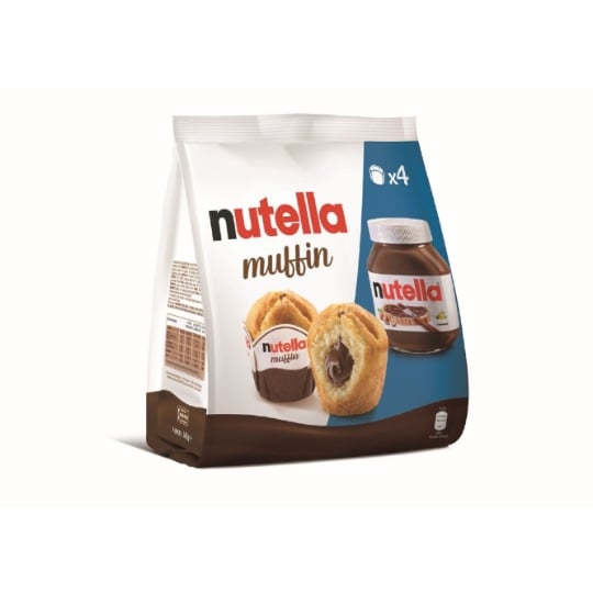 Muffins Fourrés à la Pâte à Tartiner aux Noisettes et au Cacao  NUTELLA