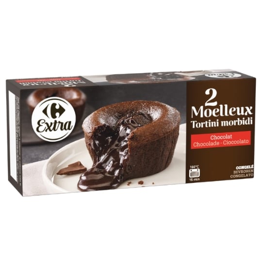 Dessert Moelleux Chocolat Noir CARREFOUR EXTRA