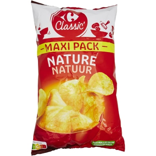 Chips Nature CARREFOUR CLASSIC'
