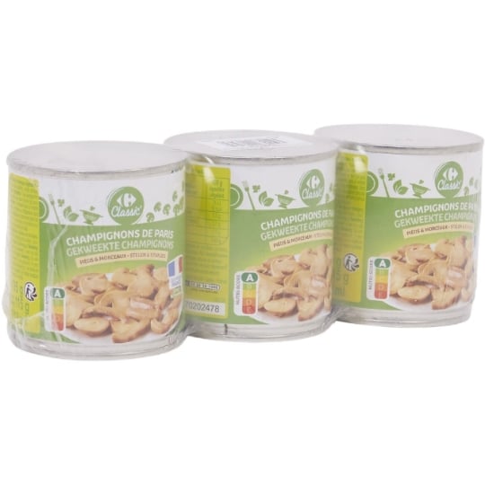 Champignons de Paris Pieds et Morceaux CARREFOUR CLASSIC'