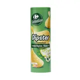 Chips tuiles saveur crème et oignons CARREFOUR SENSATION