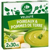 Soupe Velouté Poireaux Pommes de Terre CARREFOUR