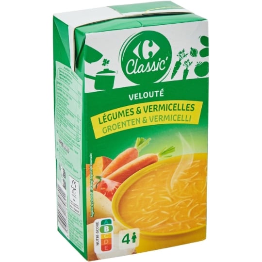 Soupe Velouté Légumes CARREFOUR