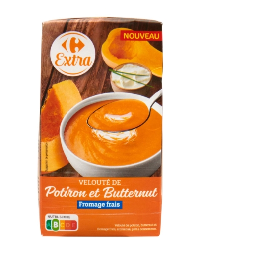 Velouté potiron butternut CARREFOUR