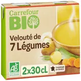 Soupe veloutée 7 légumes CARREFOUR BIO